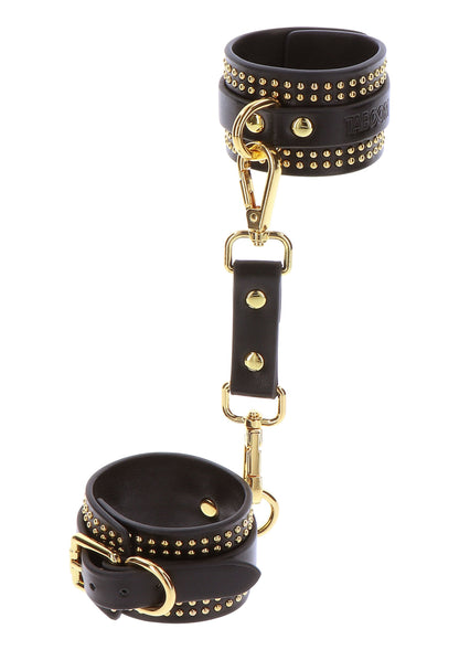 17421 taboom vogue studded ankle cuffs set