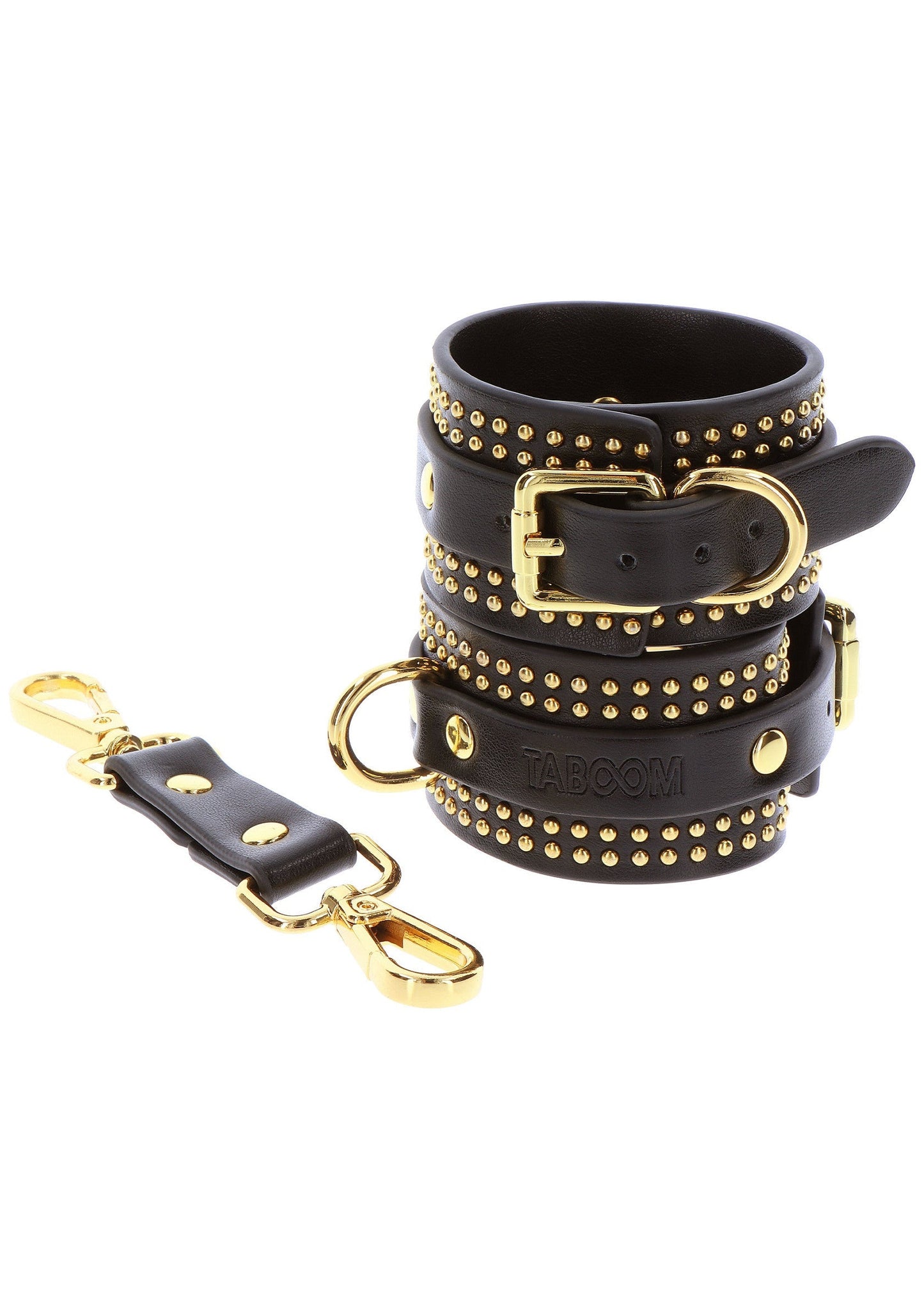 17421 taboom vogue studded ankle cuffs set
