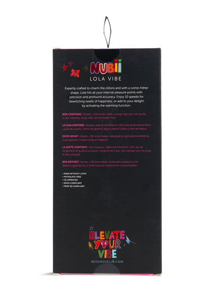 17535 nu sensuelle lola flexible warming vibrator