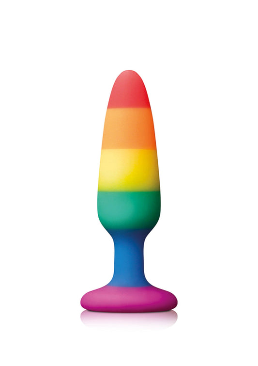 18132 ns novelties colours pleasure plug rainbow small