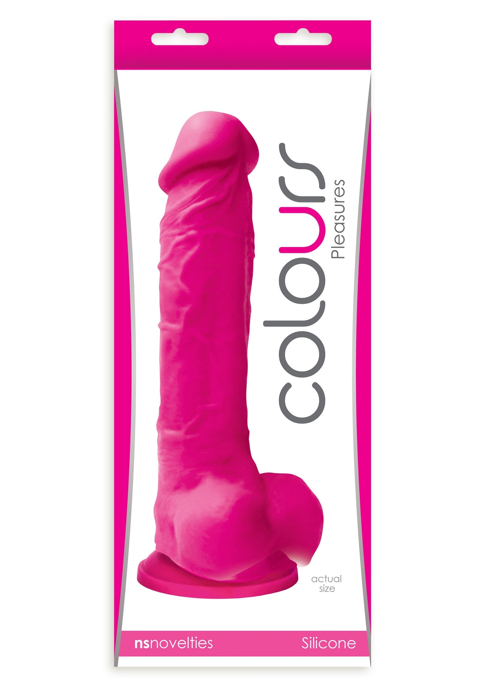 18142 ns novelties colours pleasures dildo 8 inch