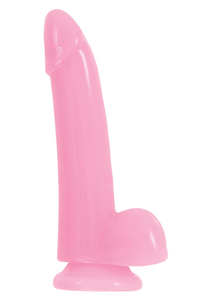 18211 ns novelties fire fly smooth glowing dong 5 inch