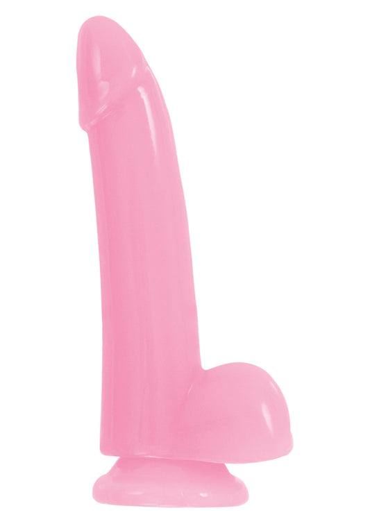 18211 ns novelties fire fly smooth glowing dong 5 inch