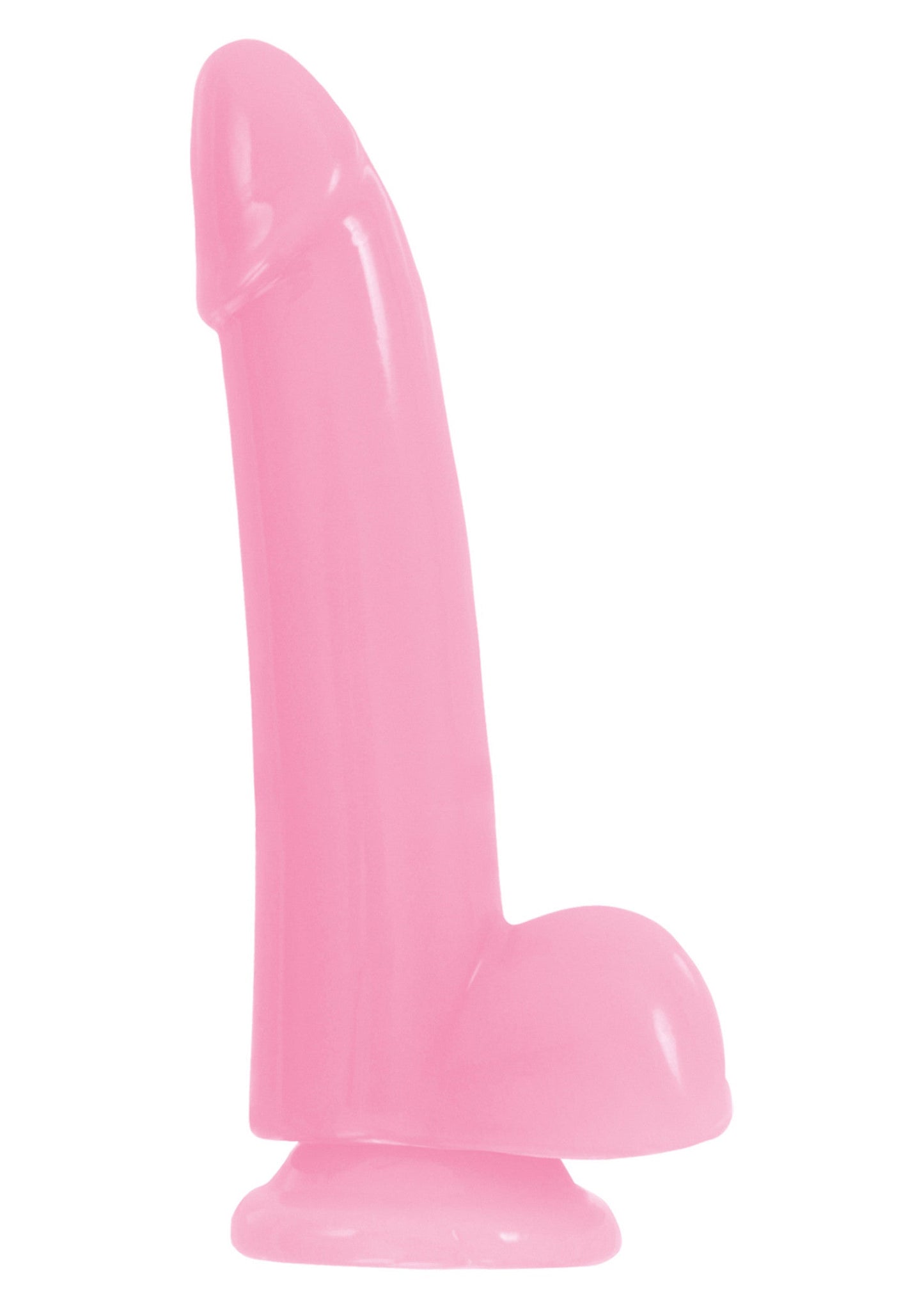 18211 ns novelties fire fly smooth glowing dong 5 inch