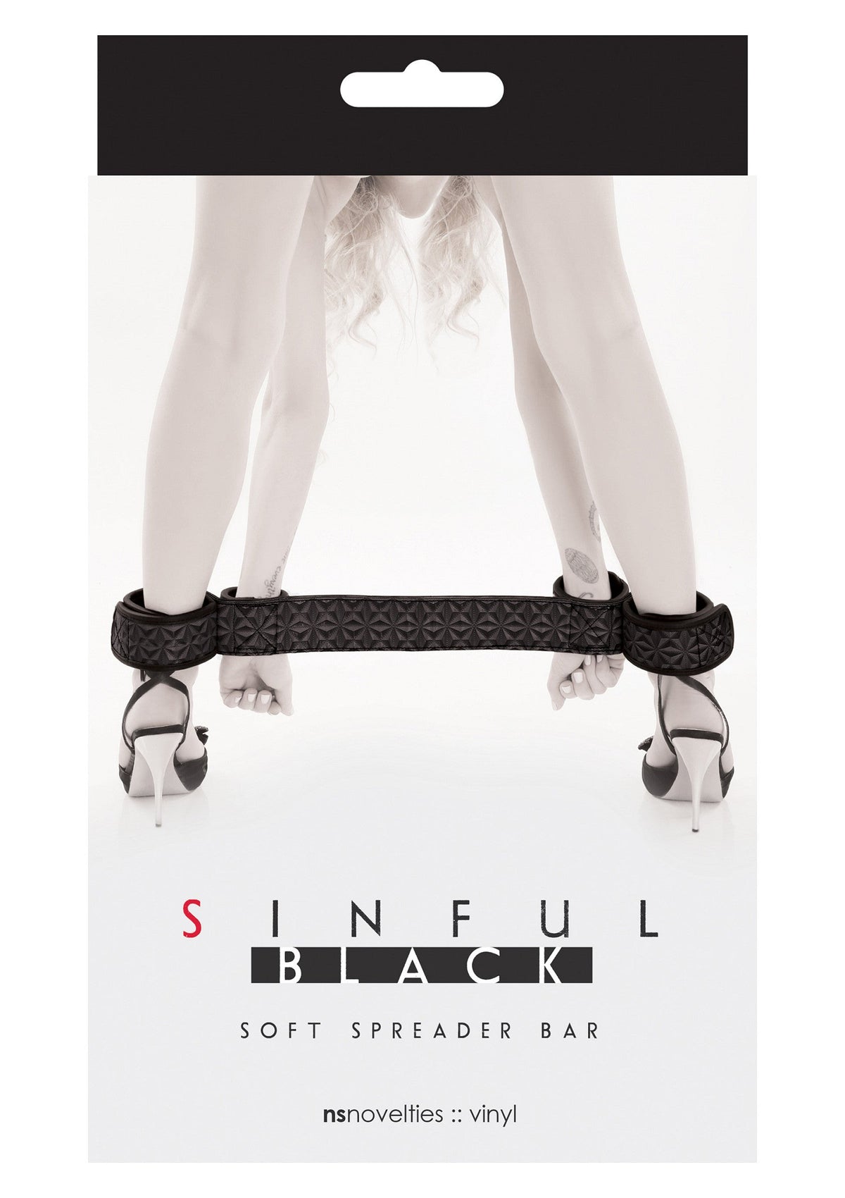18473 ns novelties sinful soft spreader bar