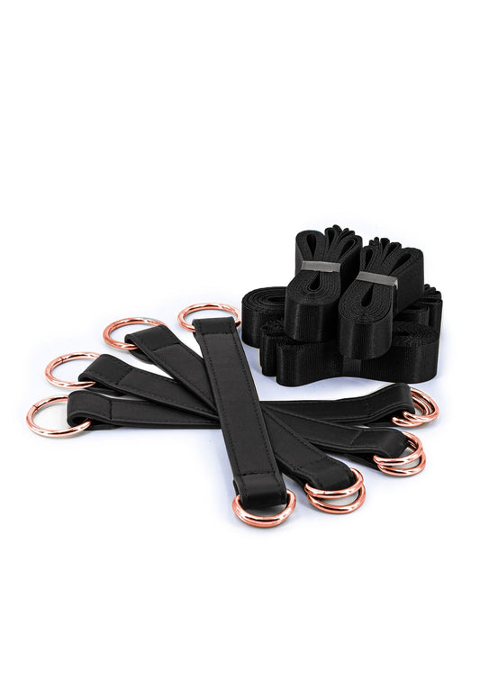 18836 ns novelties bondage couture bondage couture tiedown straps