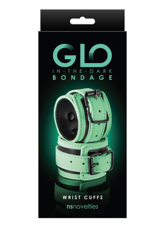18862 ns novelties glo in the dark glo wrist cuff