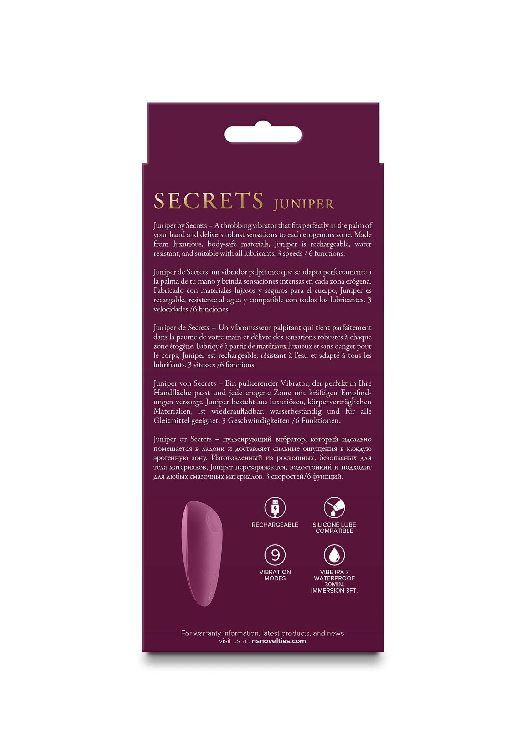 19070 ns novelties secrets secrets juniper