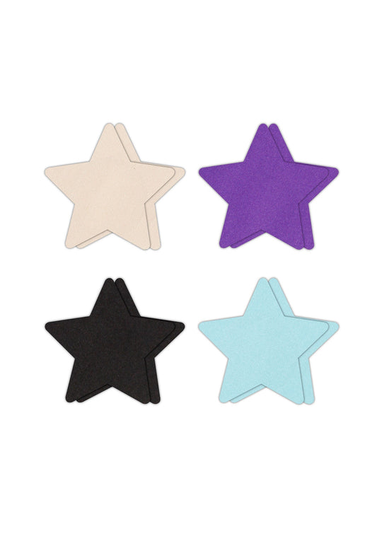 19170 ns novelties pretty pasties pasties star i assorted 4 pair