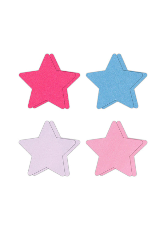 19171 ns novelties pretty pasties pasties star ii assort 4 pair