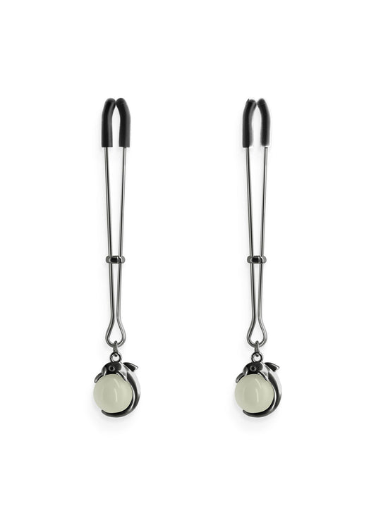 19180 ns novelties bound nipple clamps g1