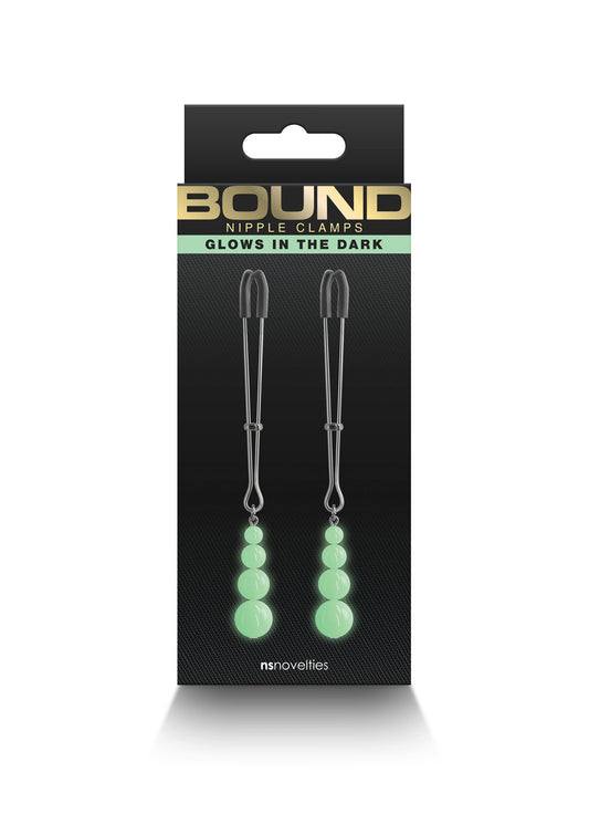 19181 ns novelties bound nipple clamps g2