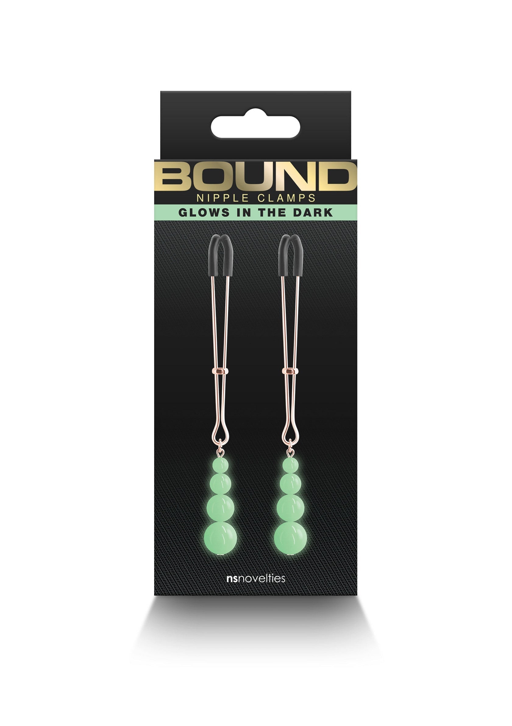 19181 ns novelties bound nipple clamps g2