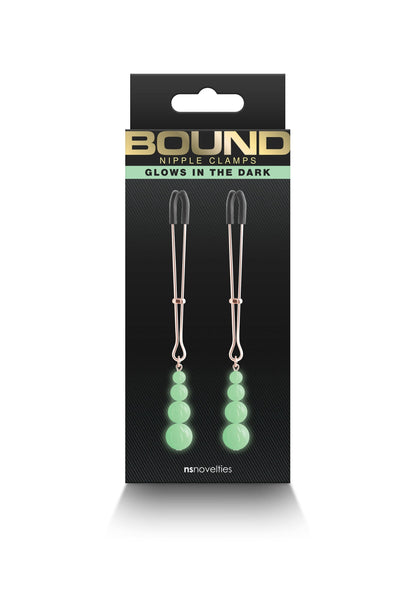 19181 ns novelties bound nipple clamps g2