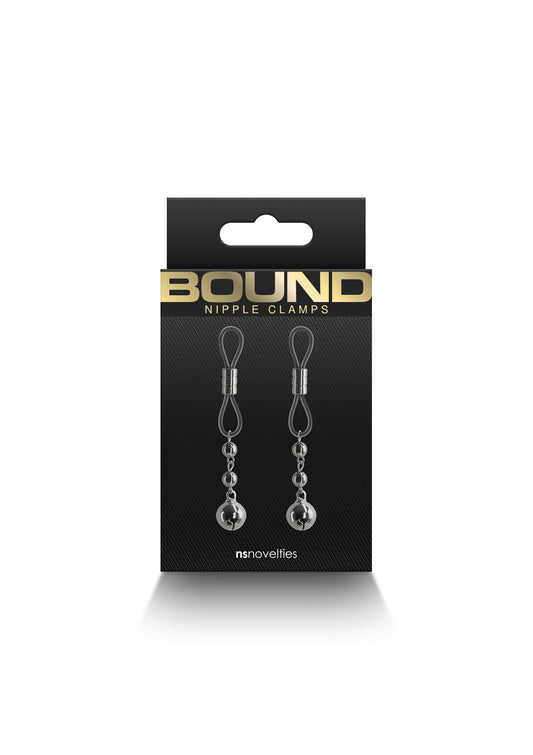 19188 ns novelties bound nipple clamps d1