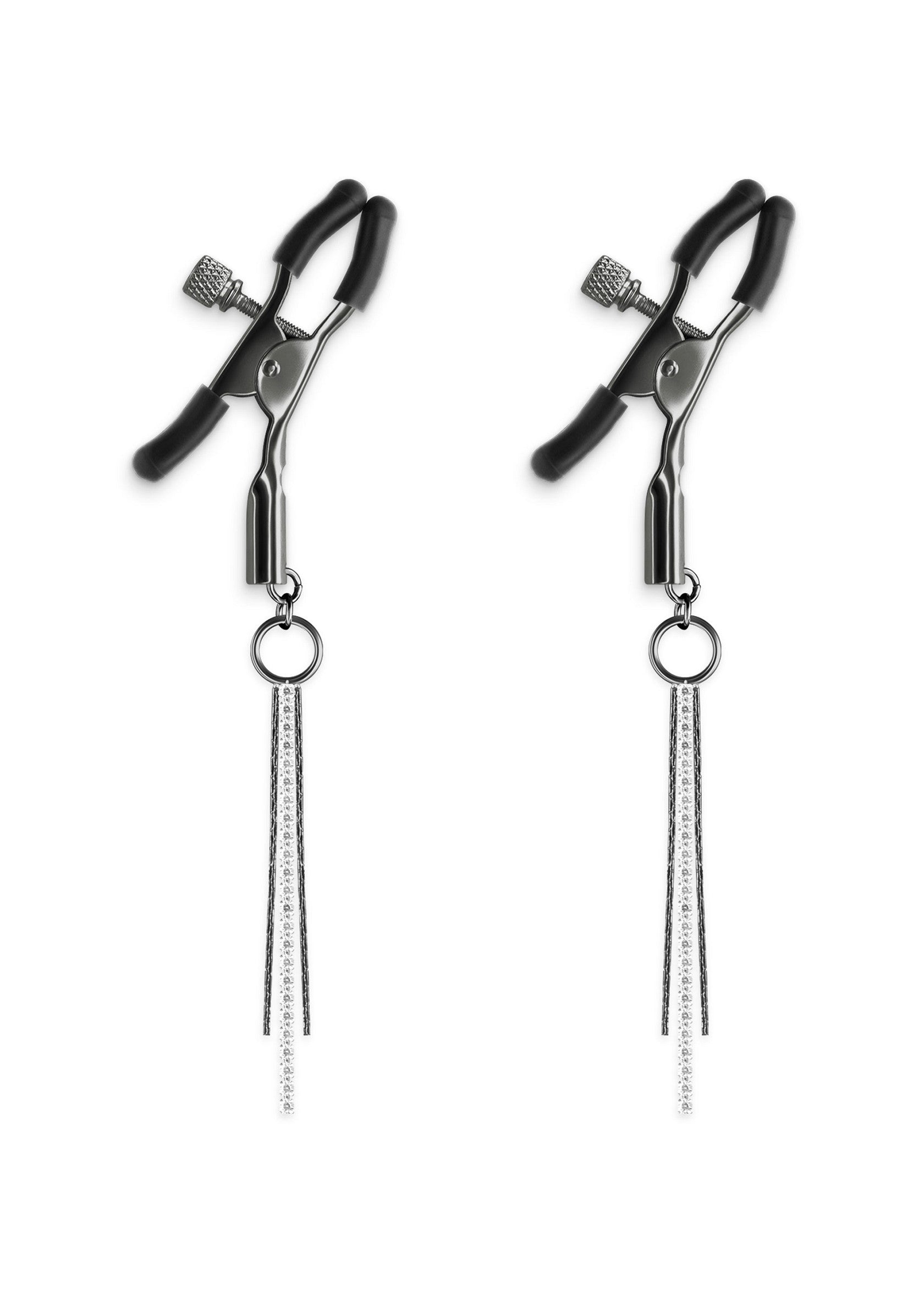 19190 ns novelties bound nipple clamps d3