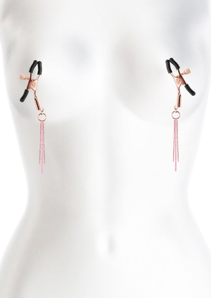 19190 ns novelties bound nipple clamps d3