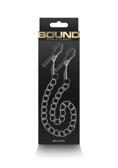 19191 ns novelties bound nipple clamps dc2