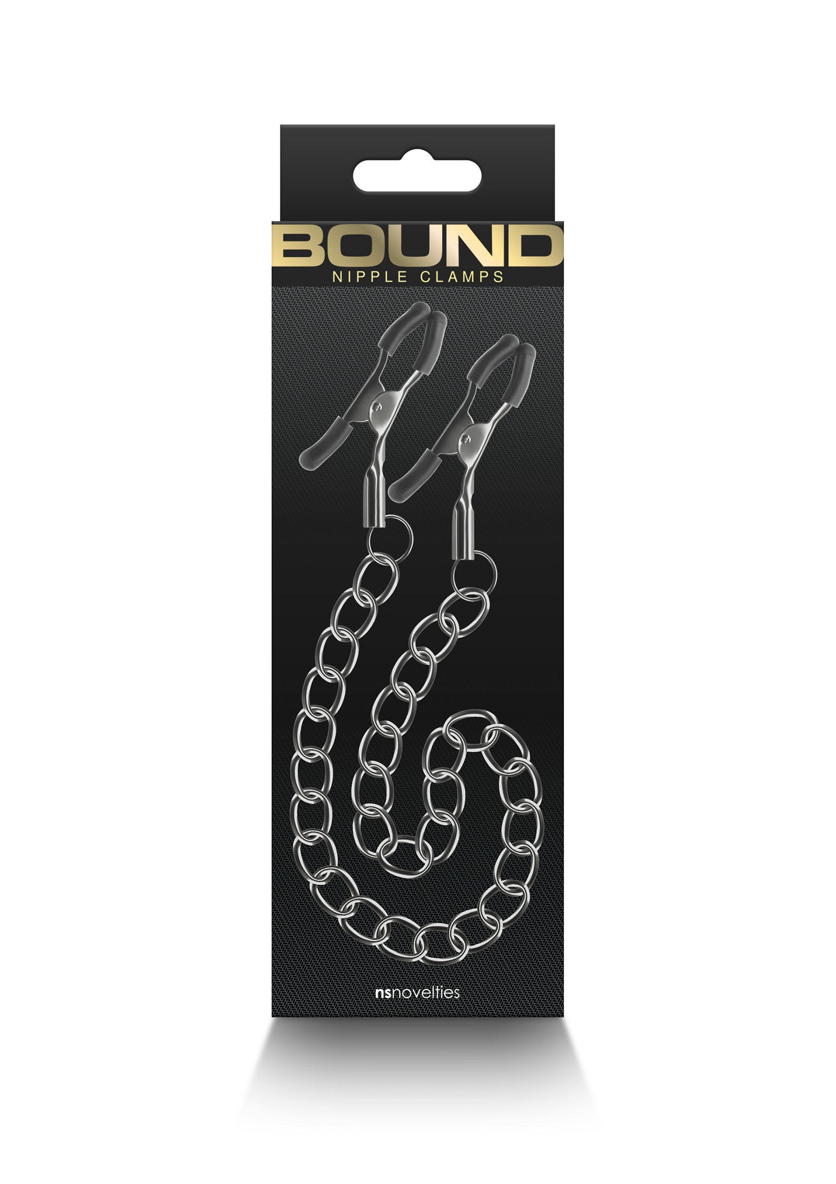 19191 ns novelties bound nipple clamps dc2