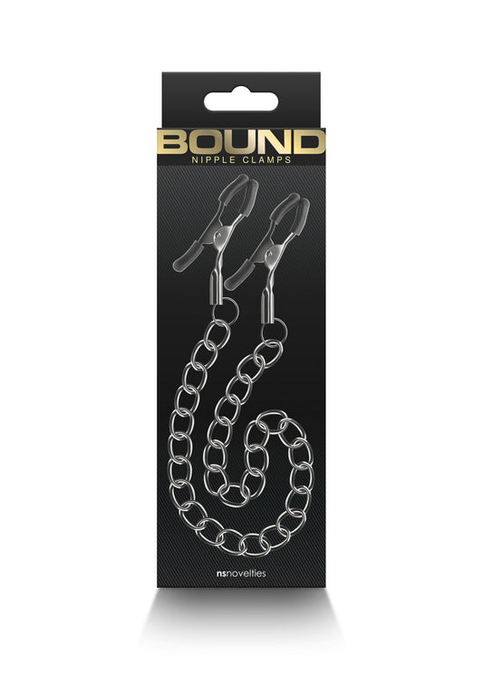 19191 ns novelties bound nipple clamps dc2