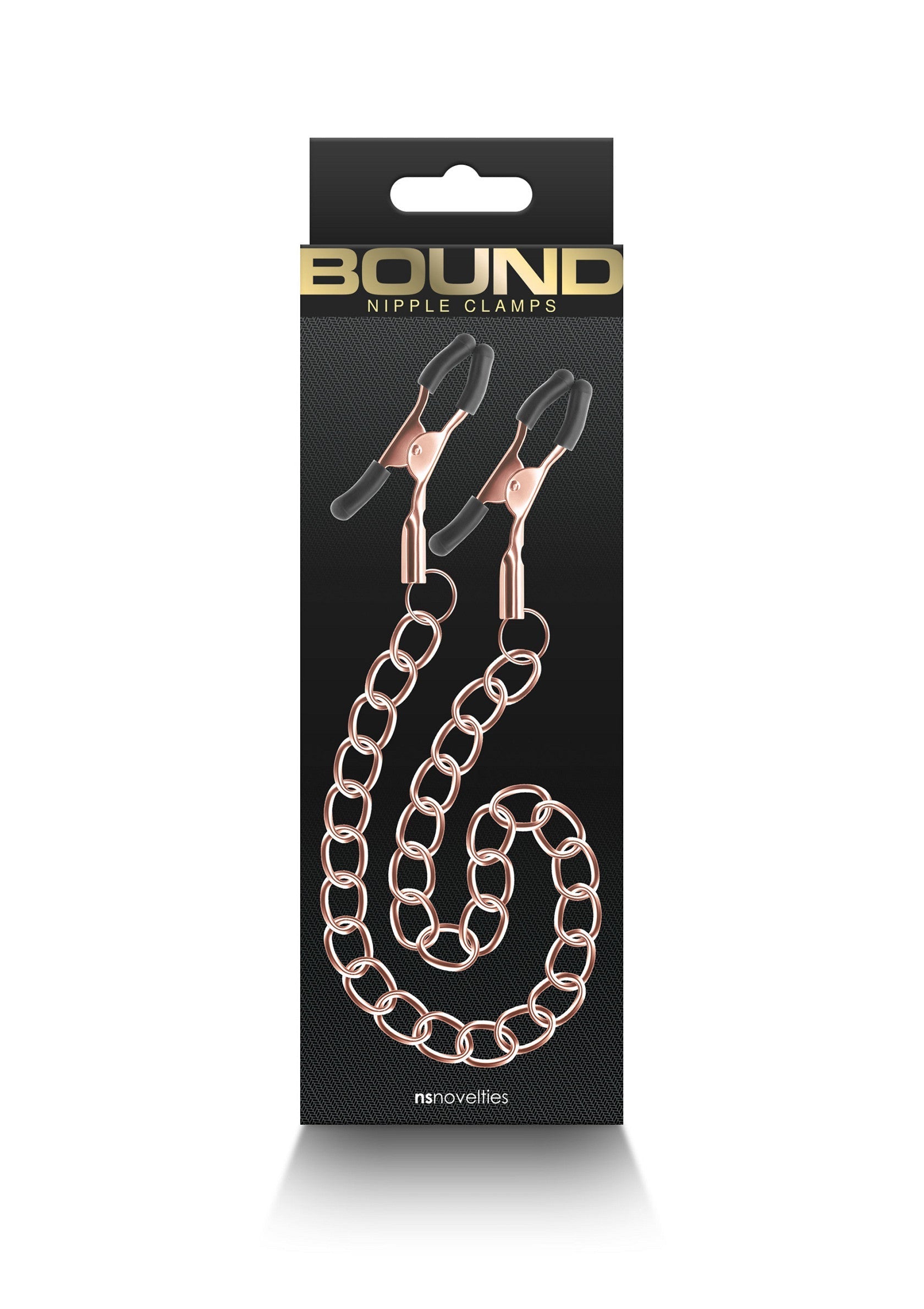 19191 ns novelties bound nipple clamps dc2