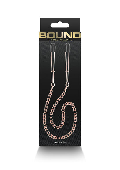 19192 ns novelties bound nipple clamps dc3