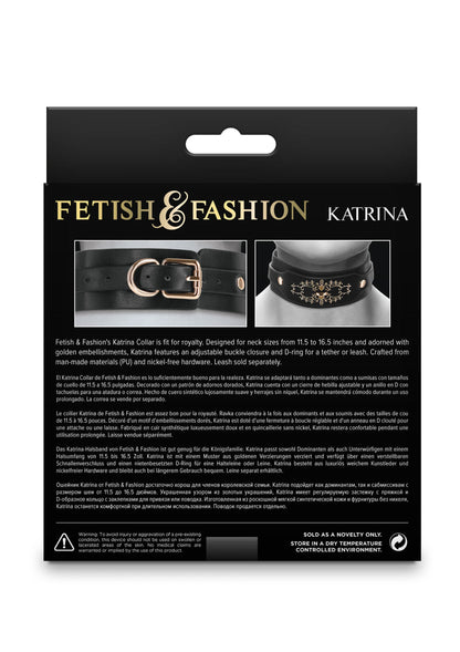 19230 ns novelties fetish fashion katrina collar
