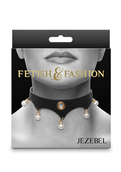 19232 ns novelties fetish fashion jezebel collar