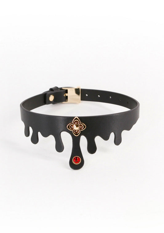19234 ns novelties fetish fashion elvira collar