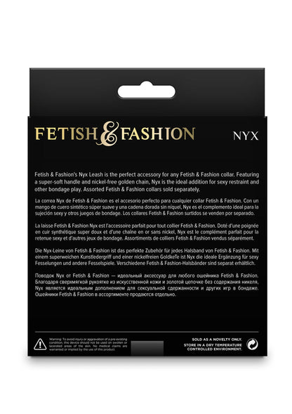 19239 ns novelties fetish fashion nyx leash