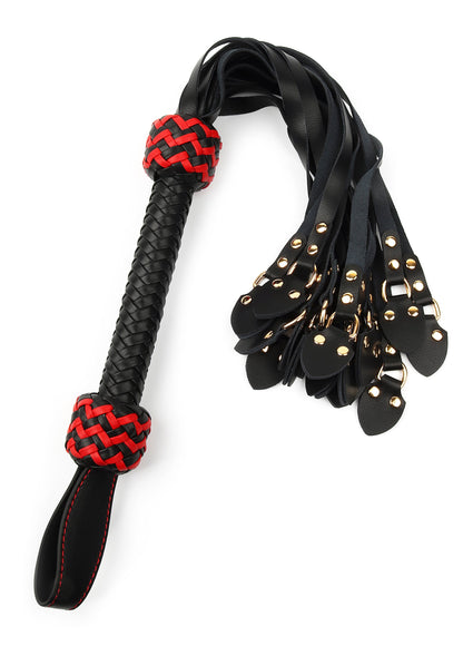 Leather Cat-o-Nine Whip