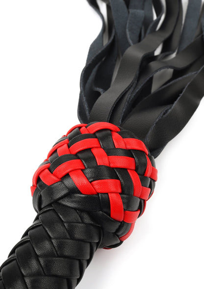Leather Cat-o-Nine Whip