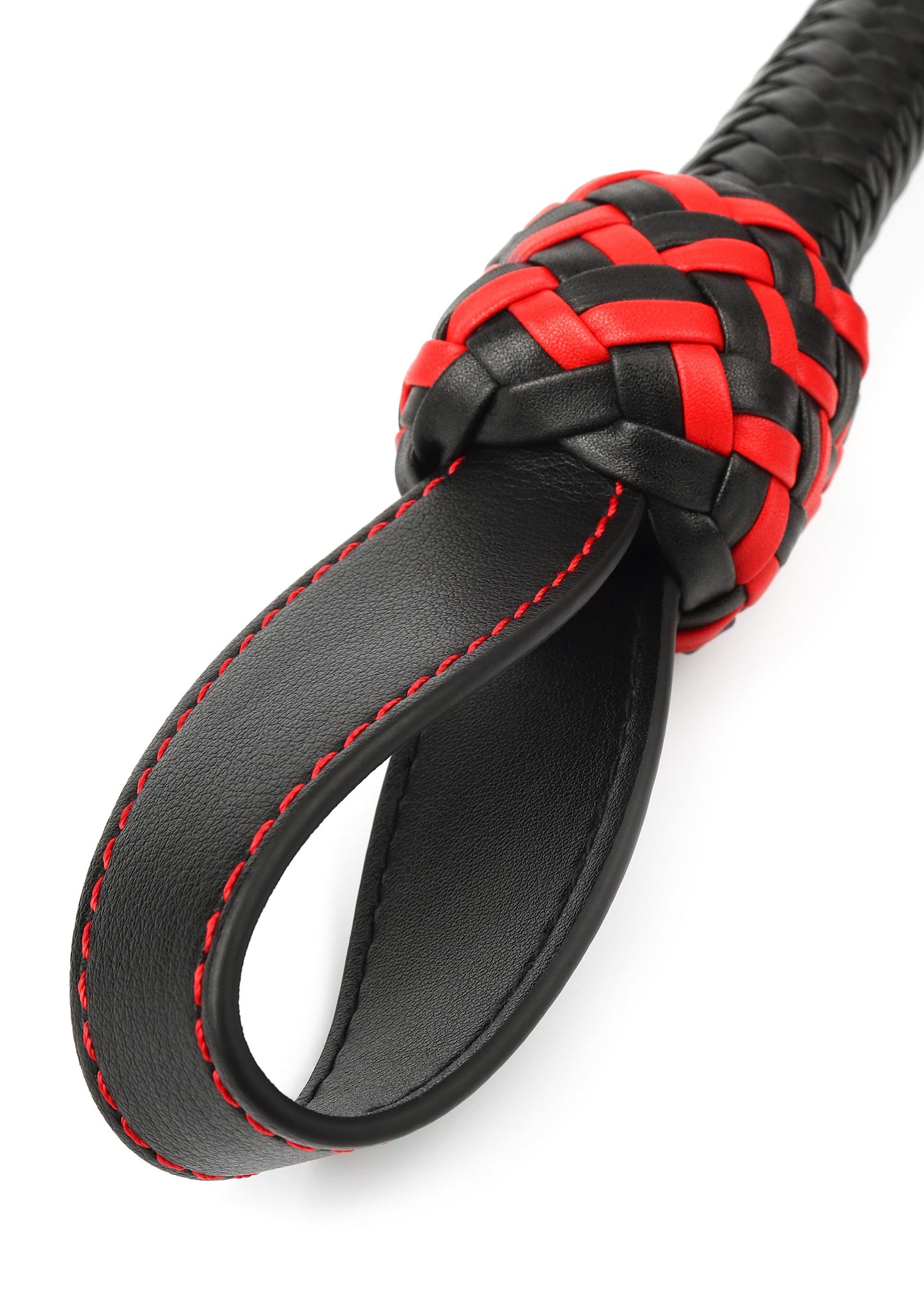 Genuine Leather Roses Whip