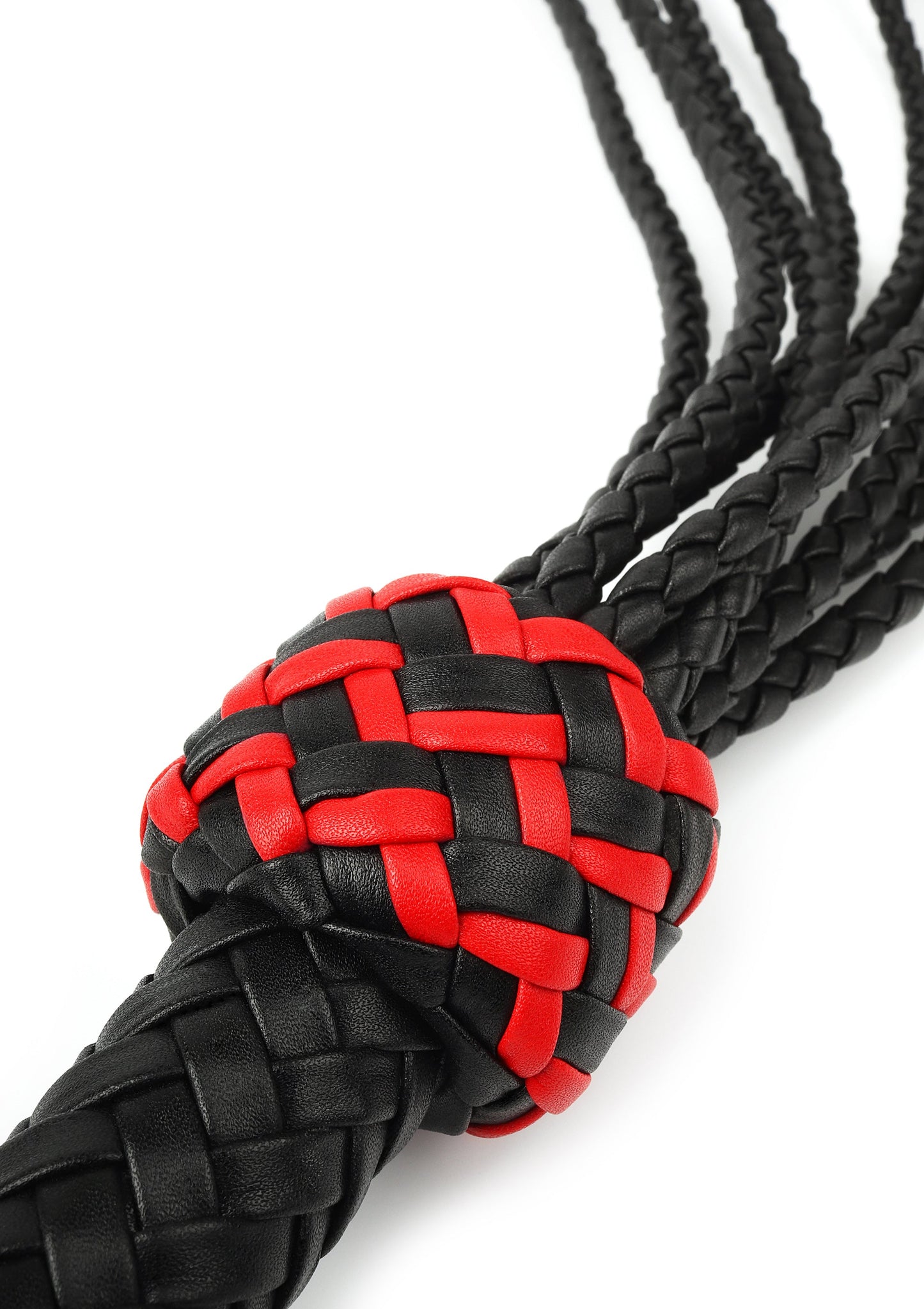 Genuine Leather Roses Whip