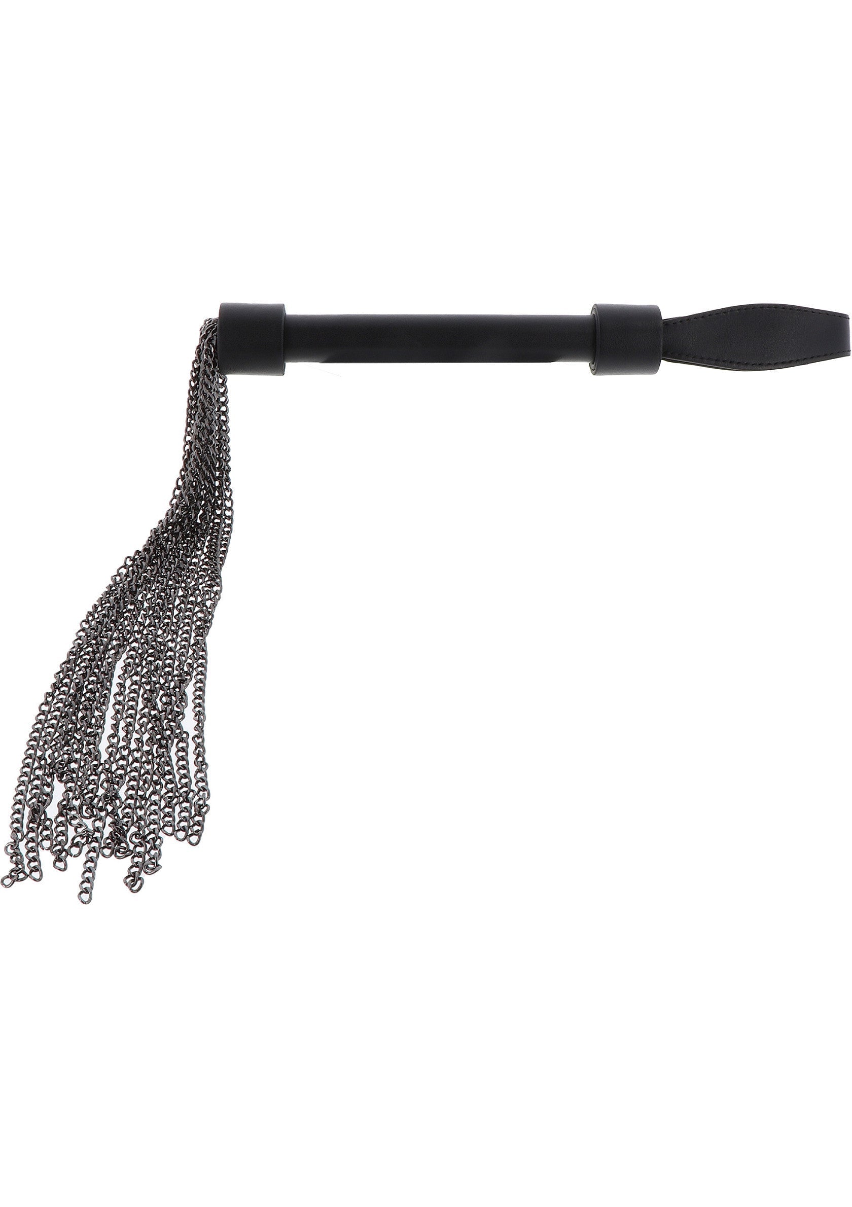 20009 hidden desire master genuine leather chain whip
