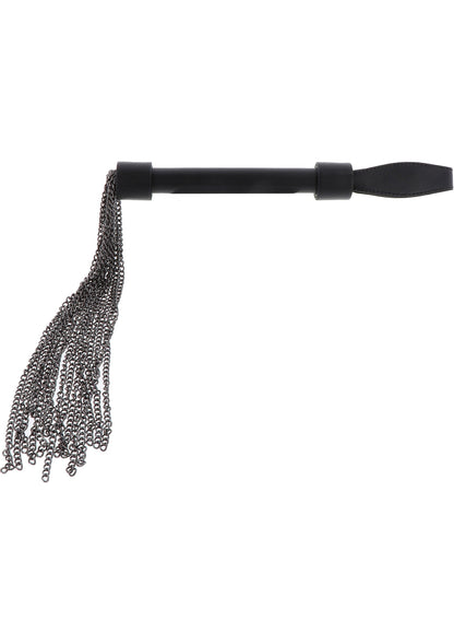 20009 hidden desire master genuine leather chain whip