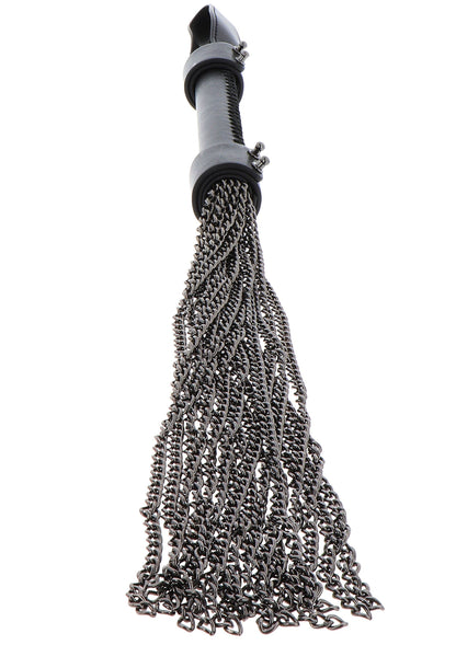 20009 hidden desire master genuine leather chain whip