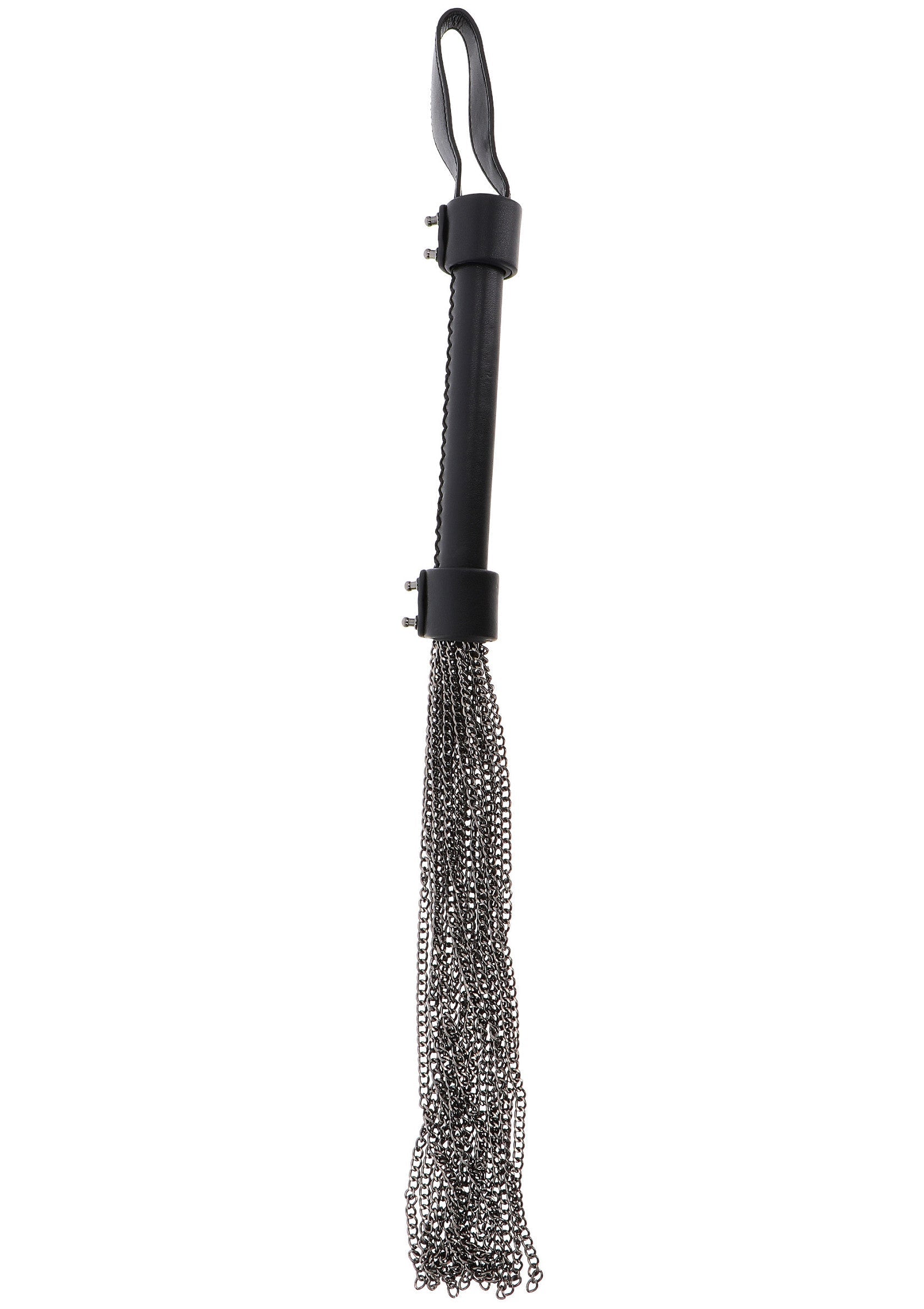 20009 hidden desire master genuine leather chain whip