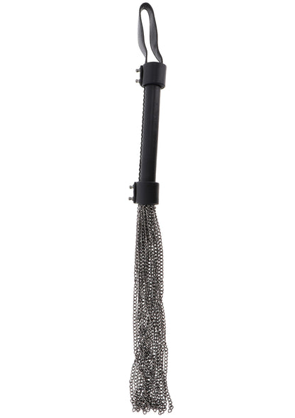 20009 hidden desire master genuine leather chain whip