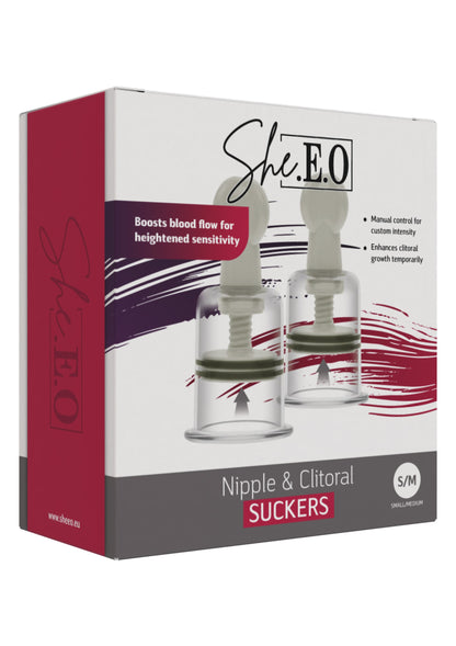 Nipple & Clitoral Suckers S/M