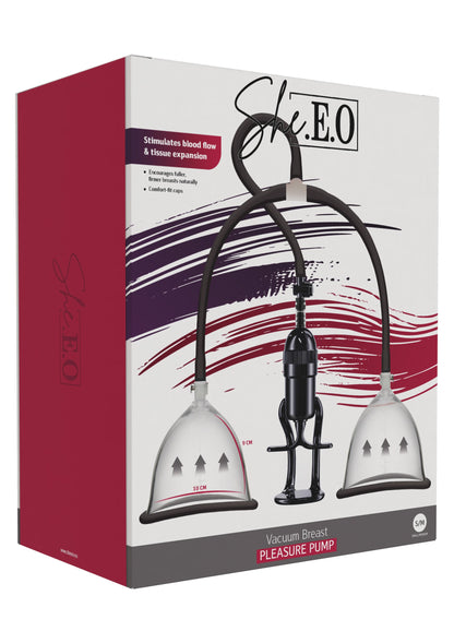 Vacuum Breast Pleasure Pump S/M