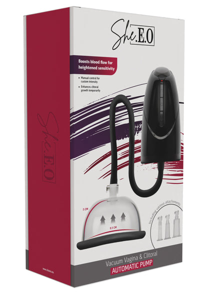 Vacuum Vagina & Clitoral Automatic Pump