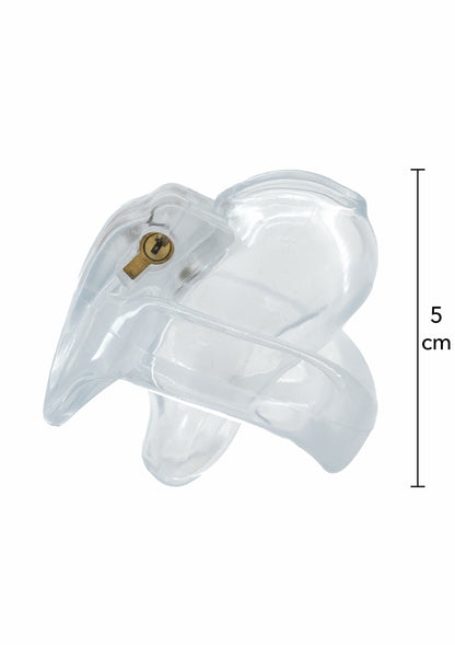 Clear Control Cock Cage X-Short