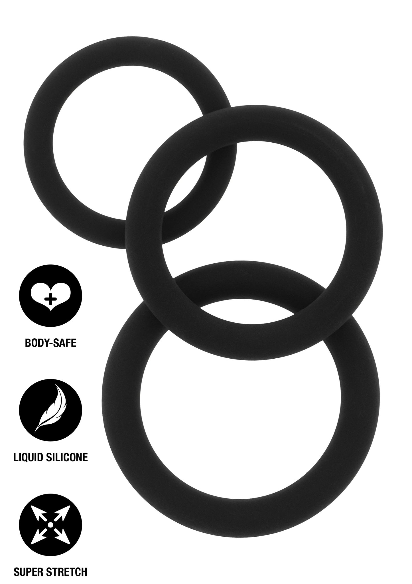 Stamina Starter C-Rings 3 Pcs Set