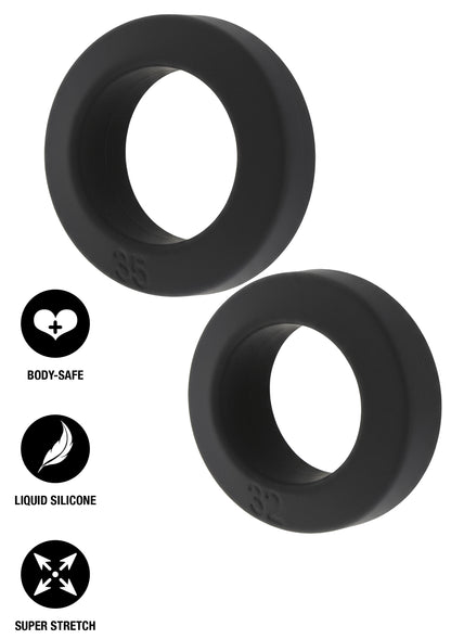 Double Stackers C-Rings 2 Pcs Set L