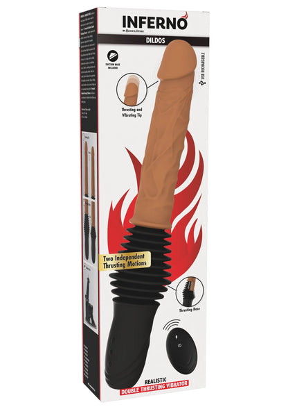 Realistic Double Thrusting Vibrator