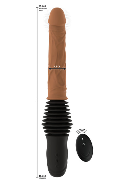 Realistic Double Thrusting Vibrator