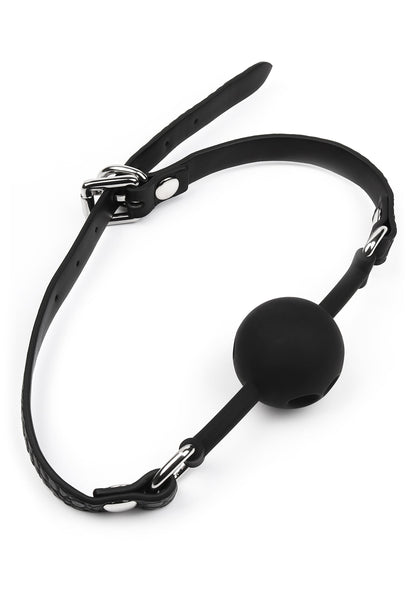 Croc-Embossed Ball Gag