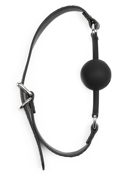 Croc-Embossed Ball Gag