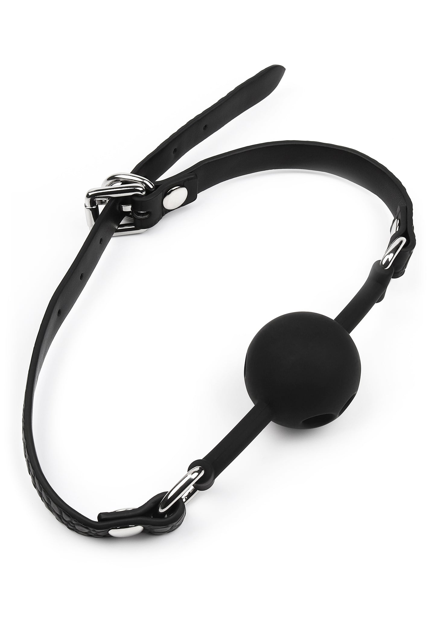 Croc-Embossed Ball Gag